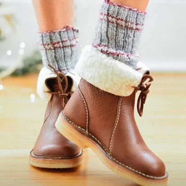 Charlot - stiefel mit Wollfutter