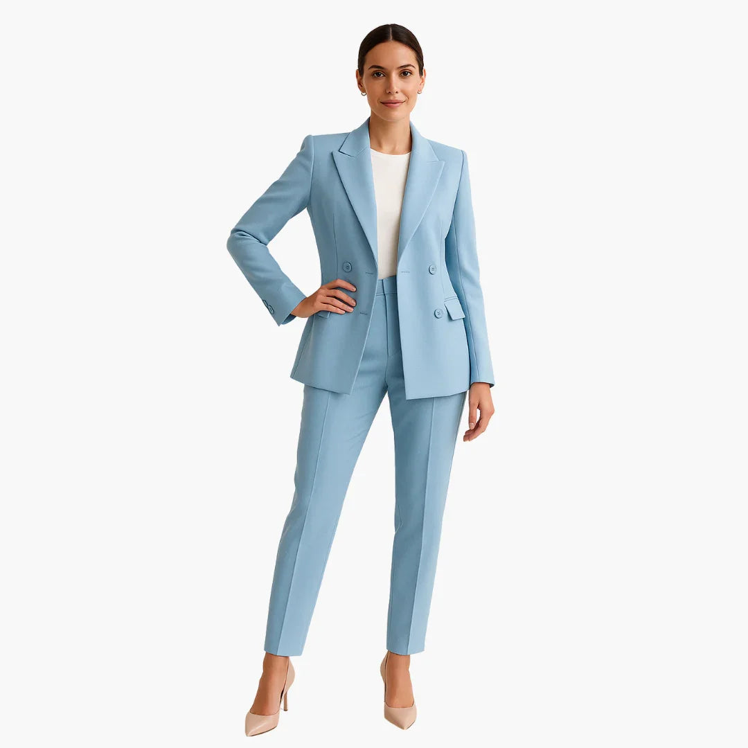 Marliesa - Blazer Hose Anzugset Damen Elegant