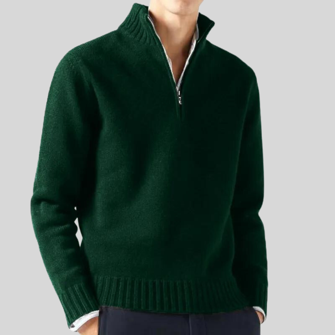 Siram - Pullover Winter Warm mit Halbreißverschluss