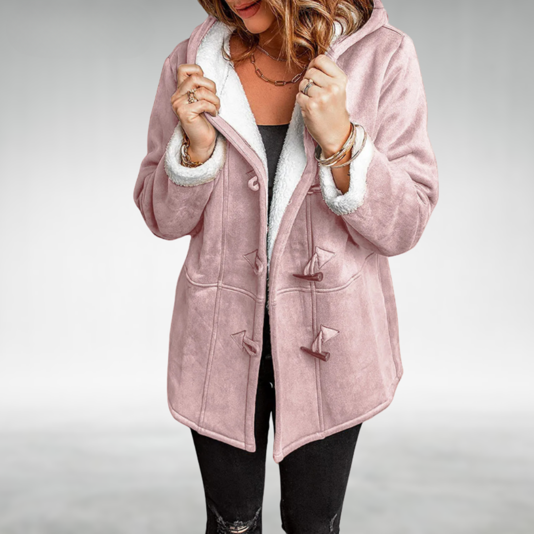 Gisela - Warme Damen Jacke mit Fleecefutter Komfortabel