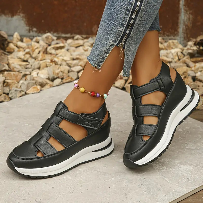 OrthoJoy - Orthopädische Keilabsatzsandalen
