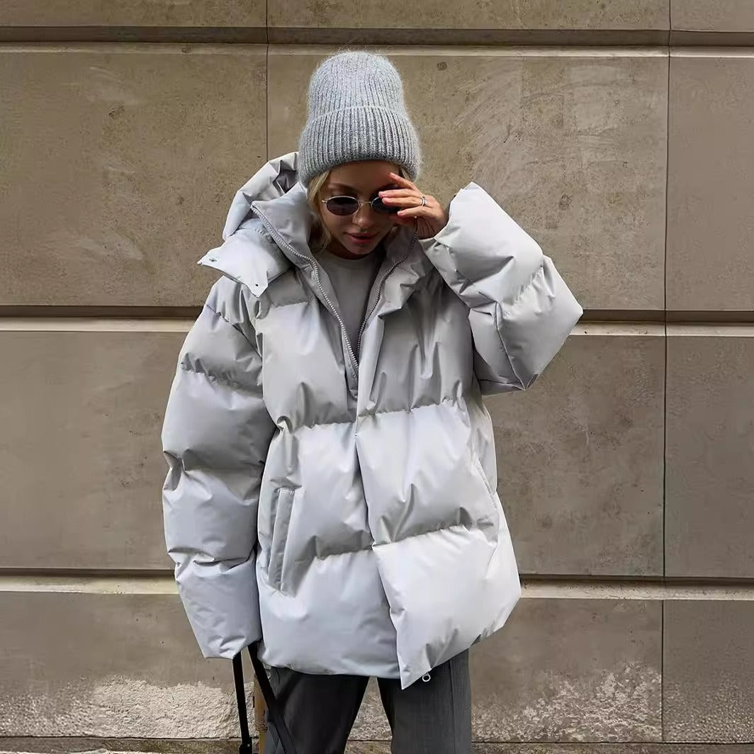 Jayleen - Kuscheliger wattierter Wintermantel