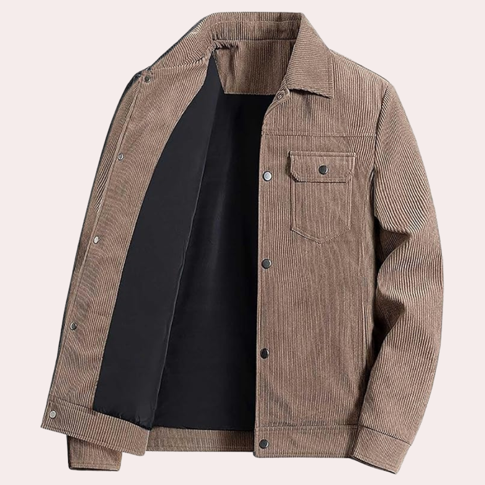 Justus - Klassische Herren-Cordjacke im Retro-Stil