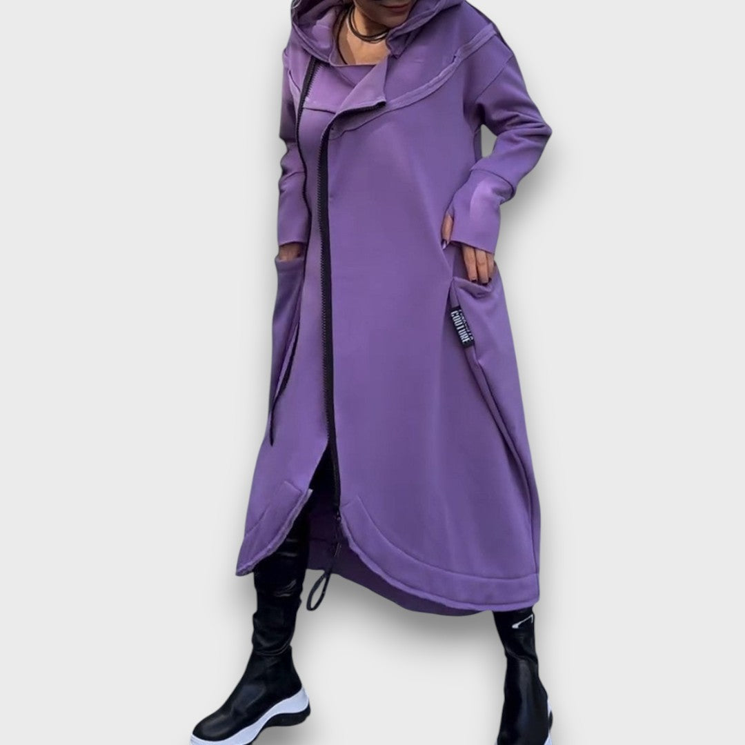 Uschi – Sweaterkleid Mit Kapuze