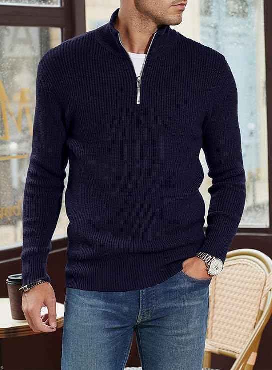 Igor – Stylischer Pullover Mit Reißverschluss