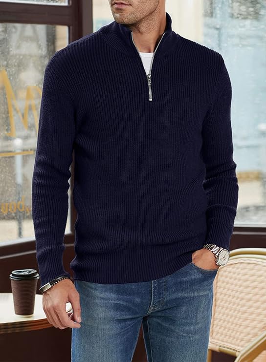 Igor – Stylischer Pullover Mit Reißverschluss