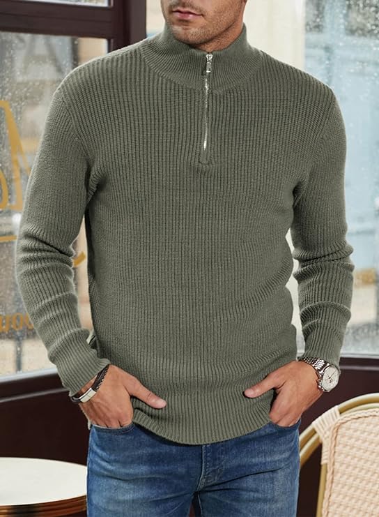 Igor – Stylischer Pullover Mit Reißverschluss