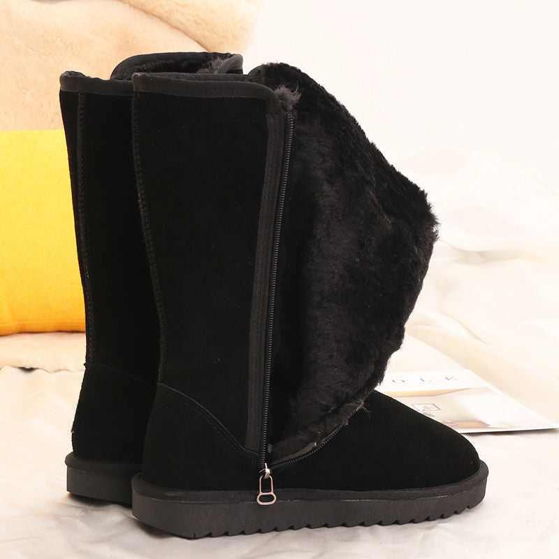 Emmett – Bequeme Plüsch-Ankle Boots für Damen
