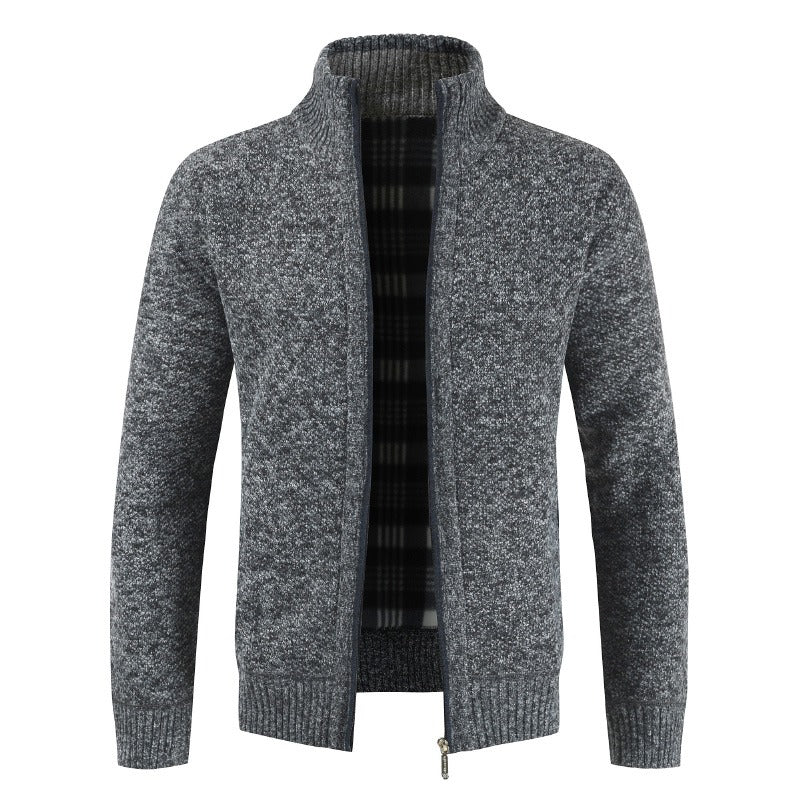Wilfried - Strickpullover aus Fleece für Alltag & Komfort