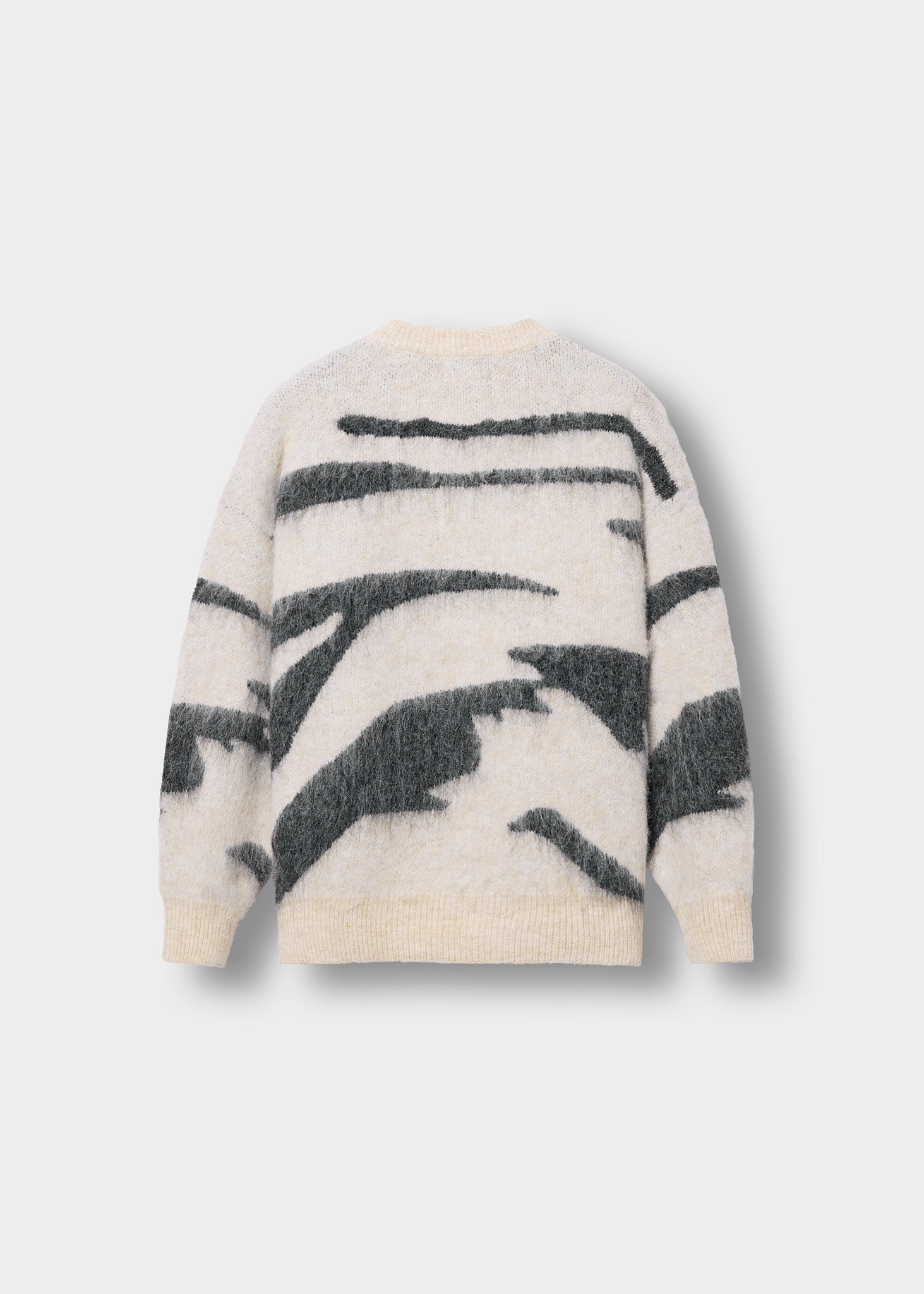 Edgar - Weicher Hairy Knit Sweater Für Männer