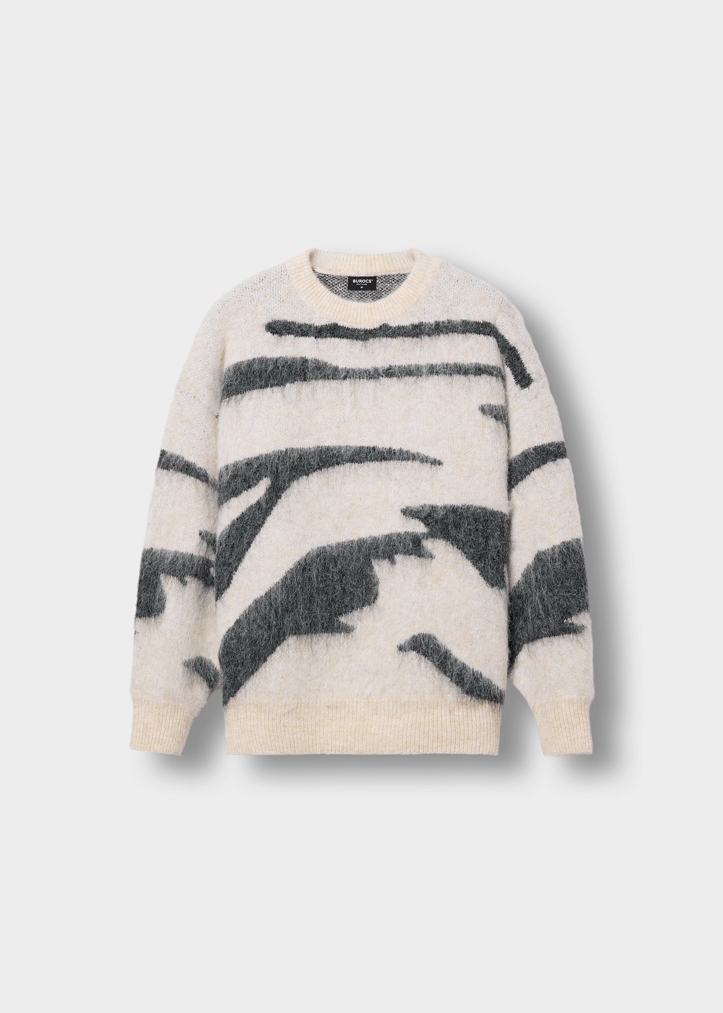 Edgar - Weicher Hairy Knit Sweater Für Männer