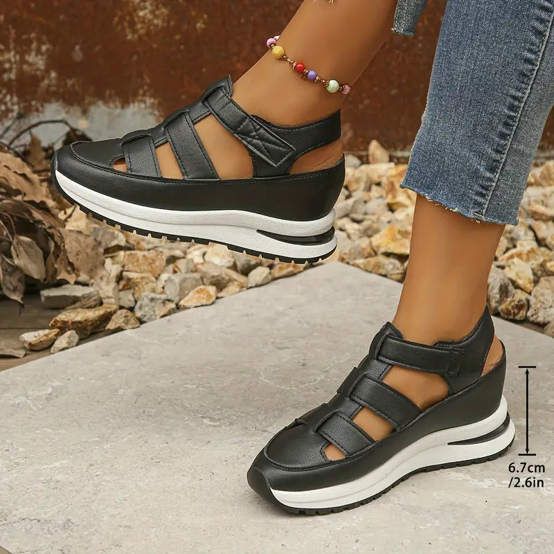 OrthoJoy - Orthopädische Keilabsatzsandalen