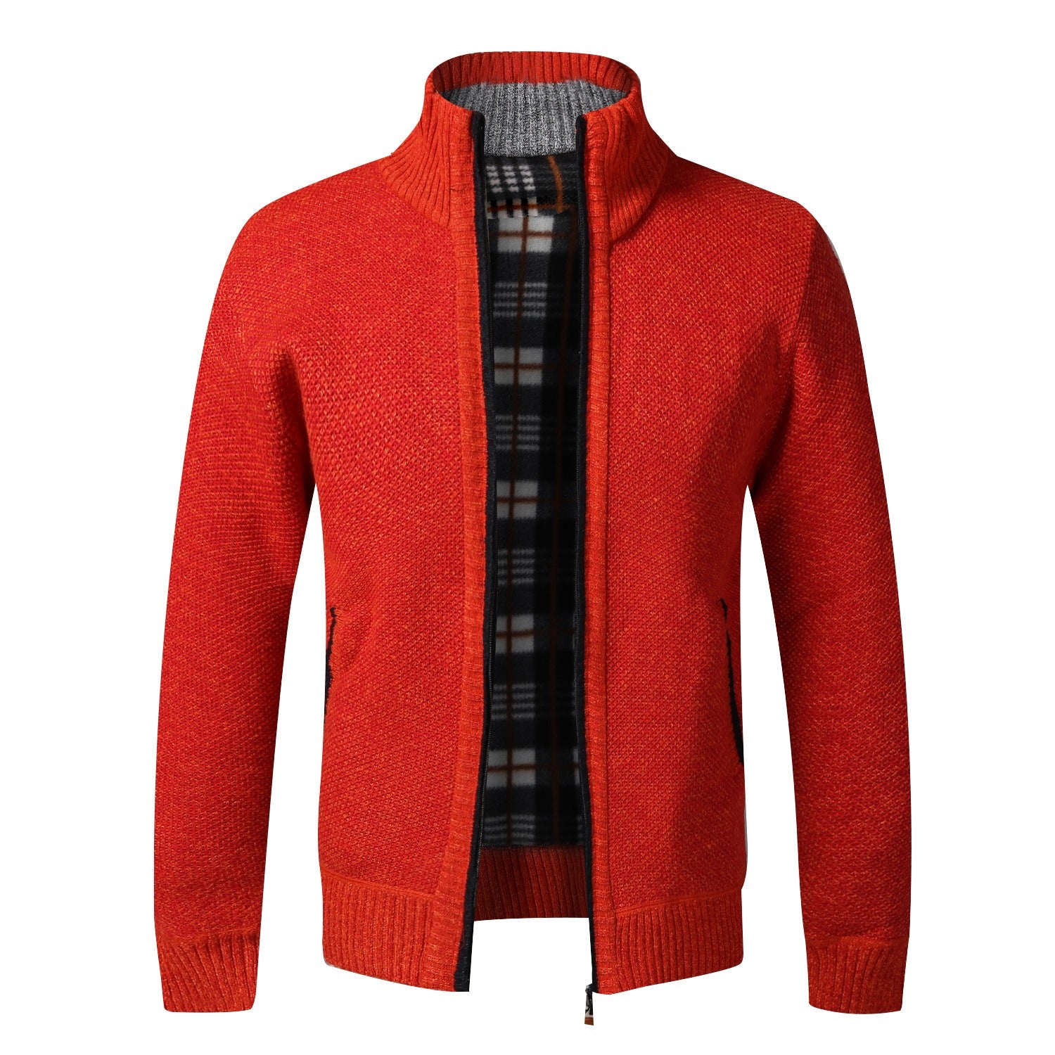 Wilfried - Strickpullover aus Fleece für Alltag & Komfort