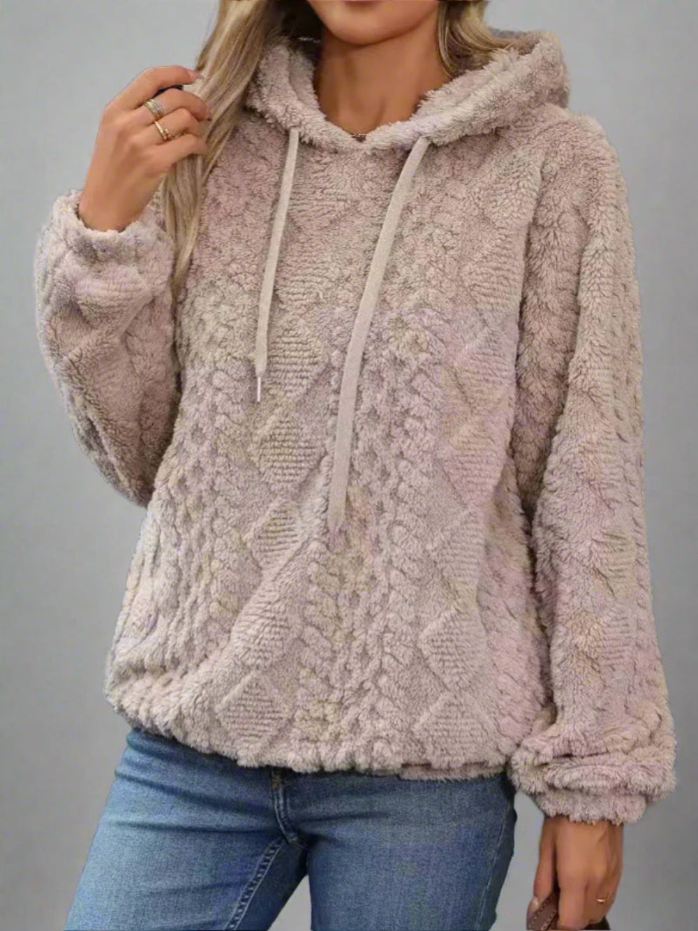 Sophie – Gemusterter Hoodie mit weichem Tragegefühl