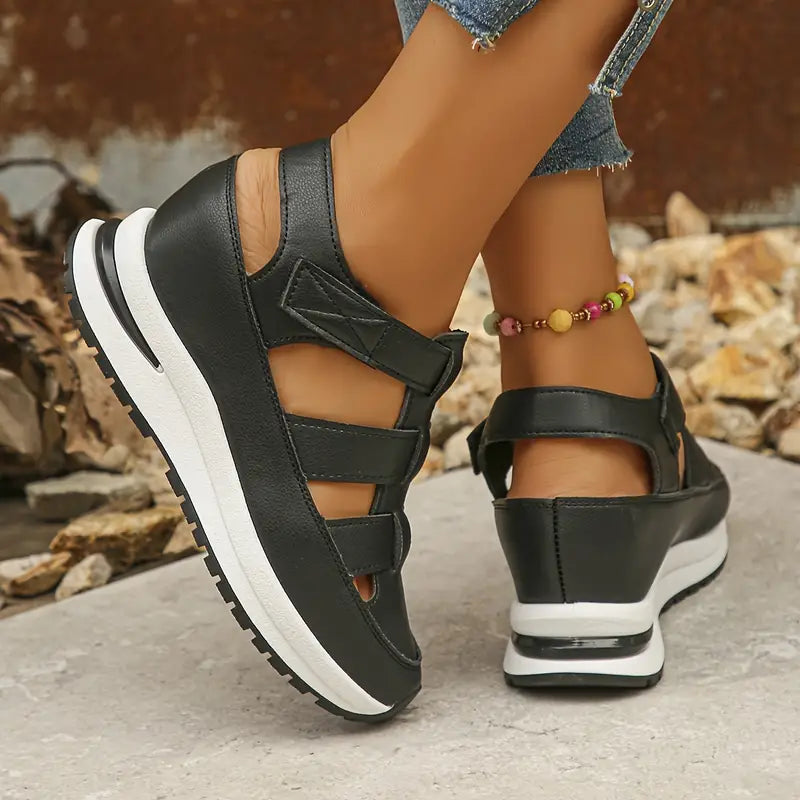 OrthoJoy - Orthopädische Keilabsatzsandalen