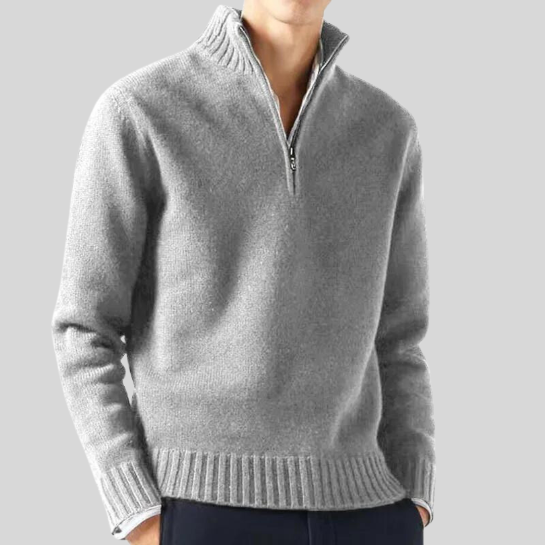 Siram - Pullover Winter Warm mit Halbreißverschluss