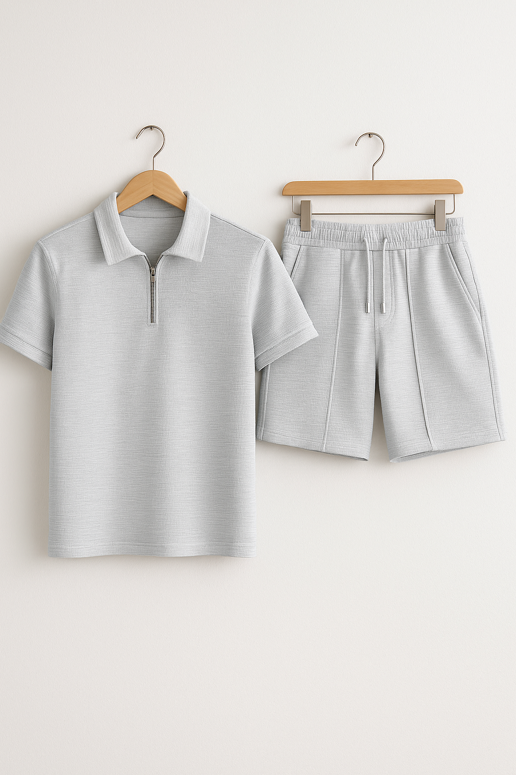 Alaric - Strukturierter Polo-Shorts Set 4