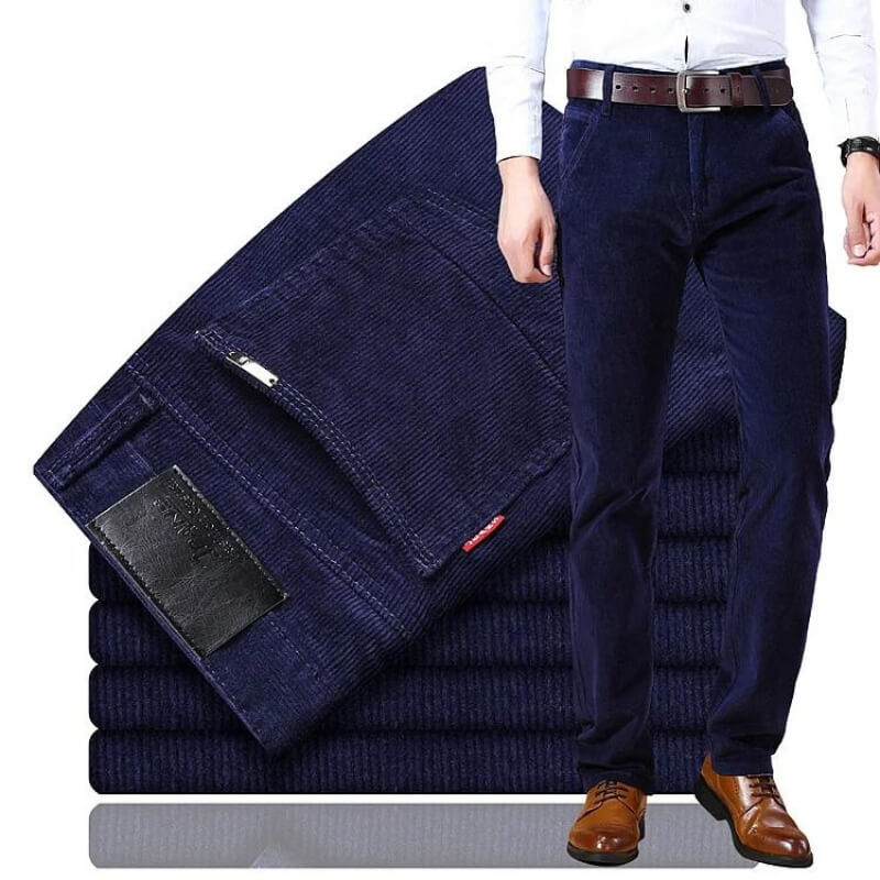 Albert – Cordjeans Herren Klassisch Robust Bequem Vintage 4