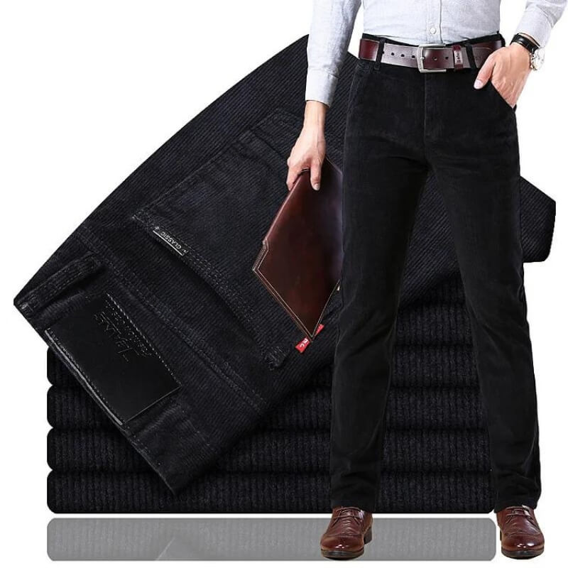 Albert – Cordjeans Herren Klassisch Robust Bequem Vintage 5