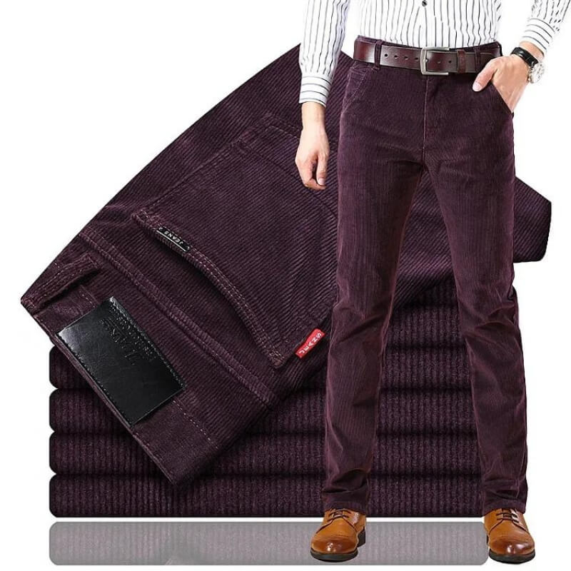 Albert – Cordjeans Herren Klassisch Robust Bequem Vintage 6