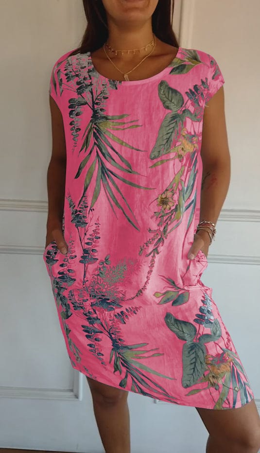 Alina - Bequemes Kleid für Damen Rosa