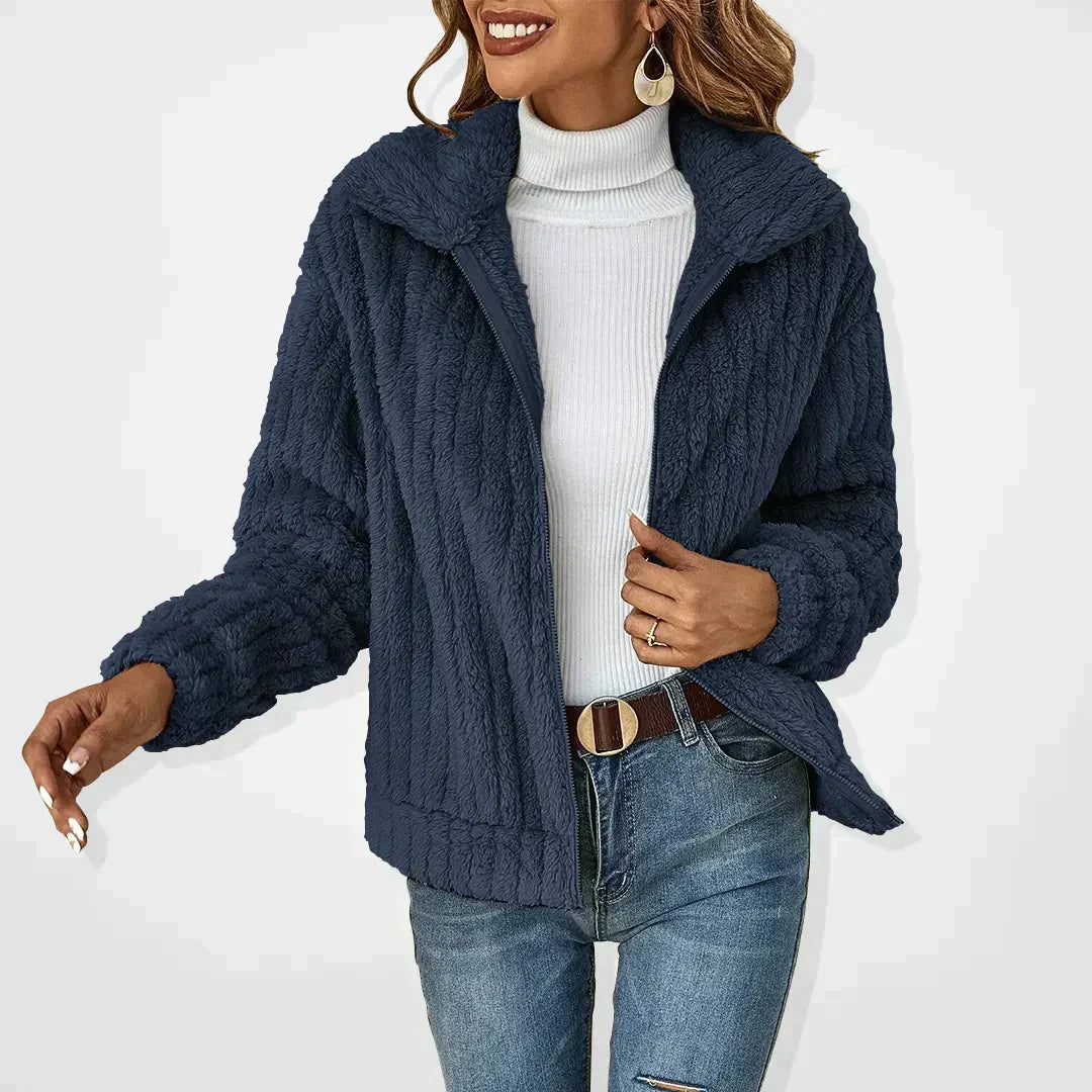 Alina - Lässiger Cardigan Marineblau