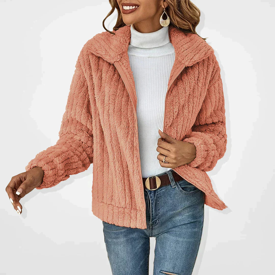 Alina - Lässiger Cardigan Rosa