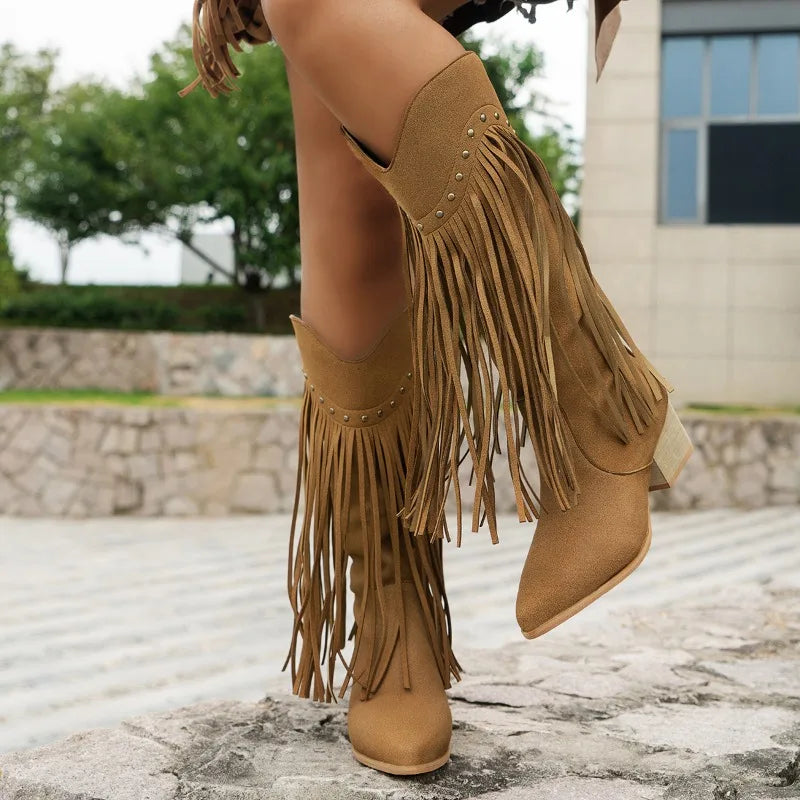 Angel - Elegante Cowboy-Stiefel für Damen
