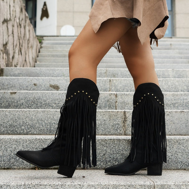 Angel - Elegante Cowboy-Stiefel für Damen