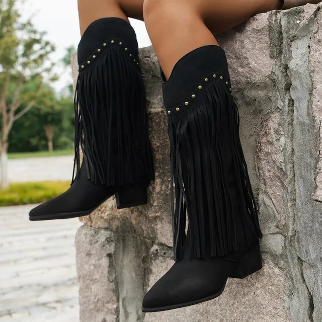 Angel - Elegante Cowboy-Stiefel für Damen