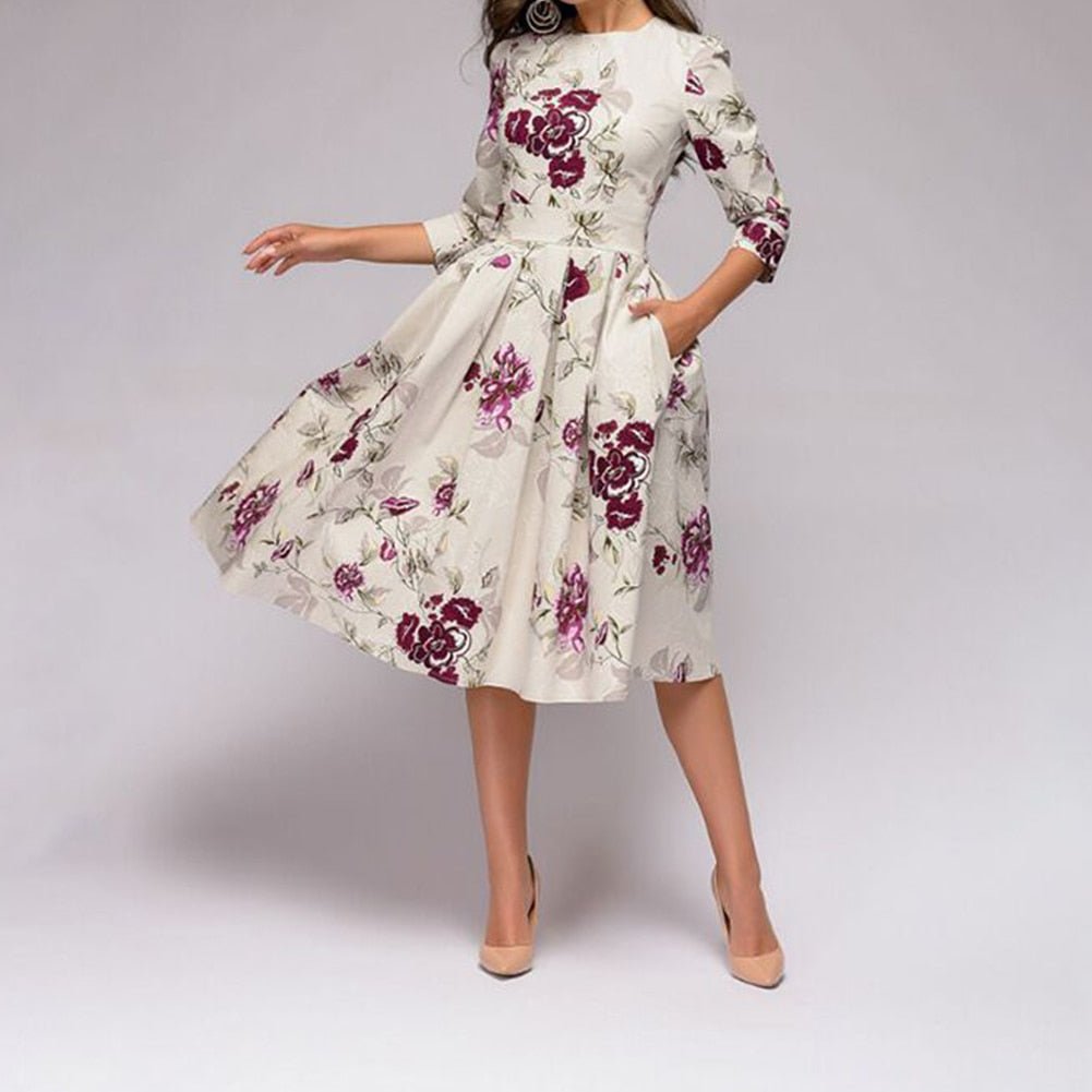 Angela - Elegantes Damenkleid webi