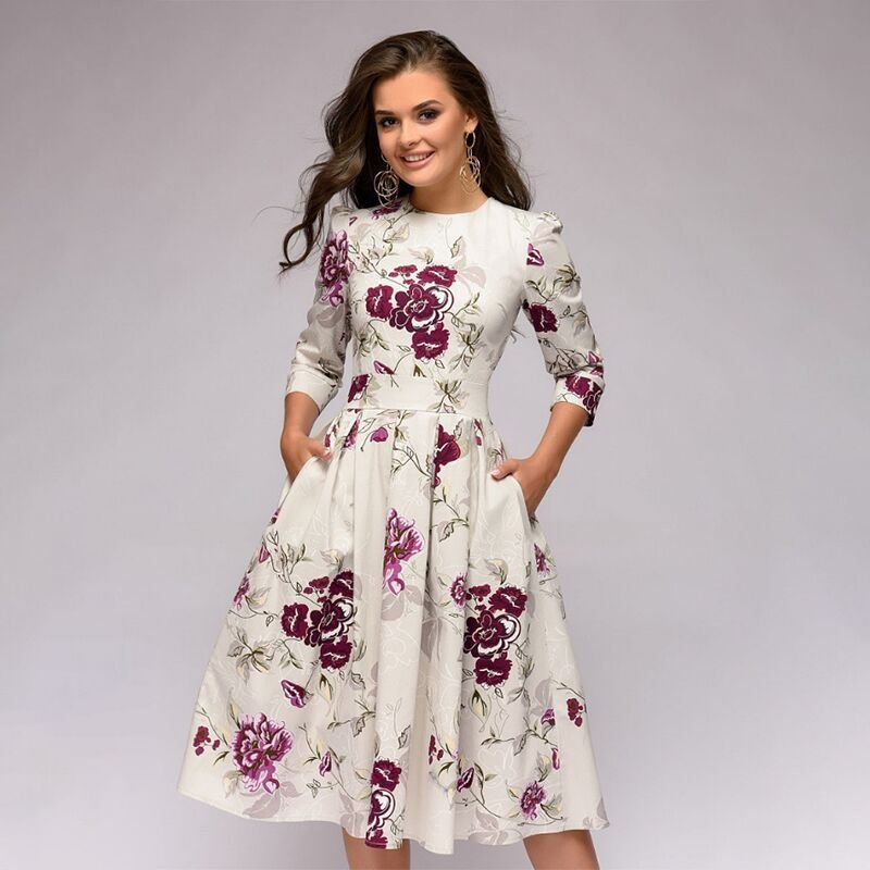 Angela - Elegantes Damenkleid weib