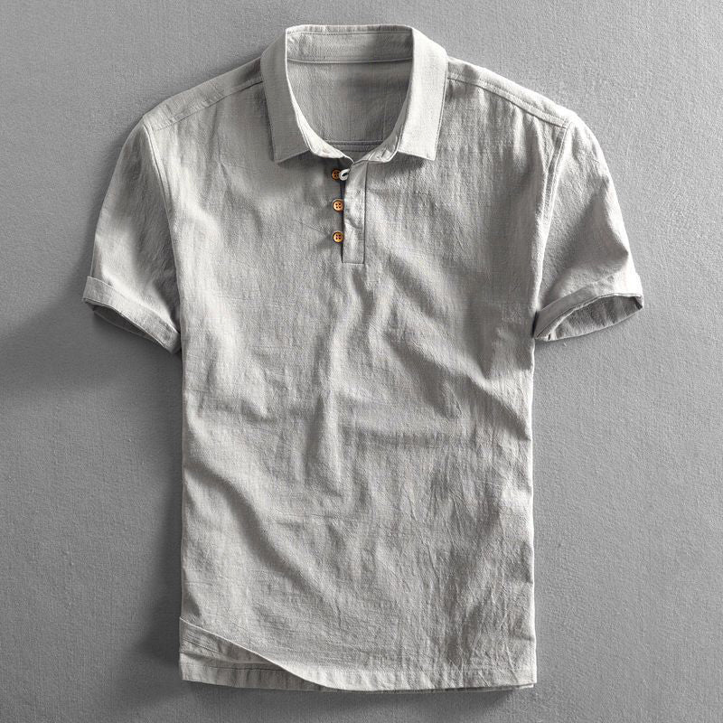 Antoine- Sommerliches Komfort Poloshirt Für Herren Sterling grau 1
