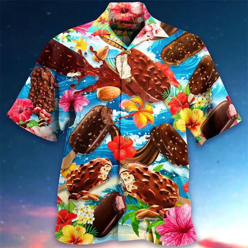 Anton- Sommer T-Shirt Für Männer Braun