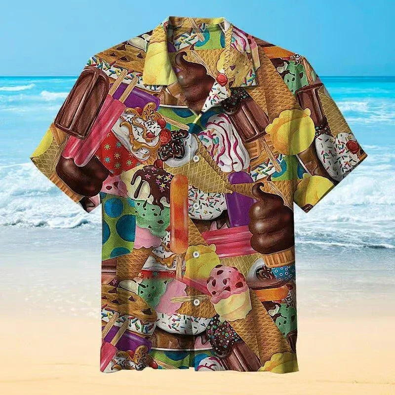 Anton- Sommer T-Shirt Für Männer Gelb