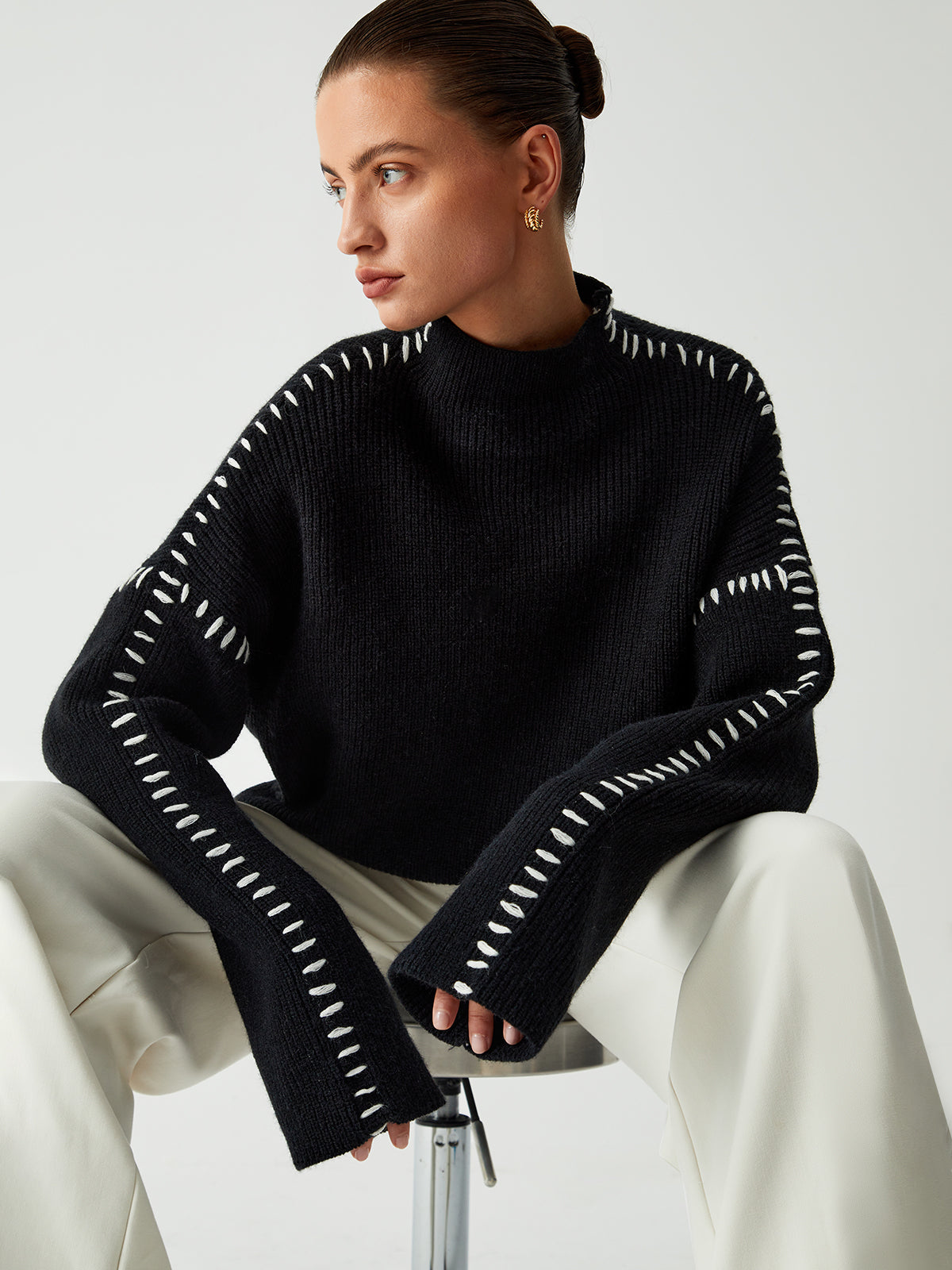 Valinda – Kuscheliger Damen Pullover für Alltag & Freizeit