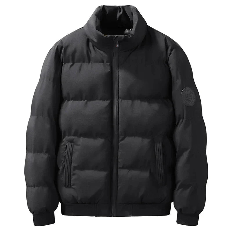 Oscar – Warme Steppjacke Mit Reißverschluss Und Taschen