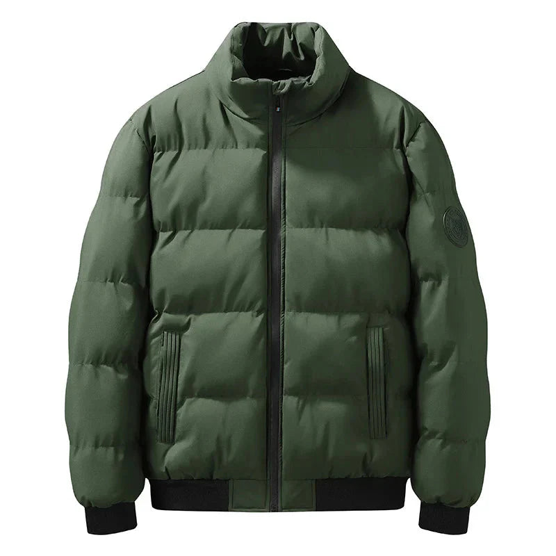 Oscar – Warme Steppjacke Mit Reißverschluss Und Taschen