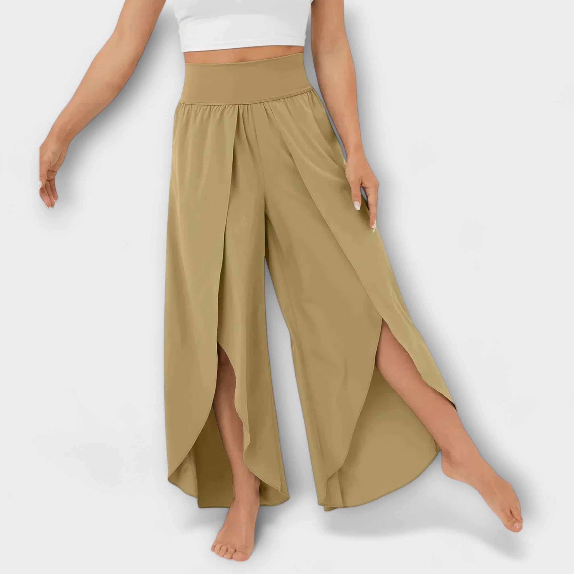 Beline – Damenhose mit elegantem, modernem Schnitt Khaki