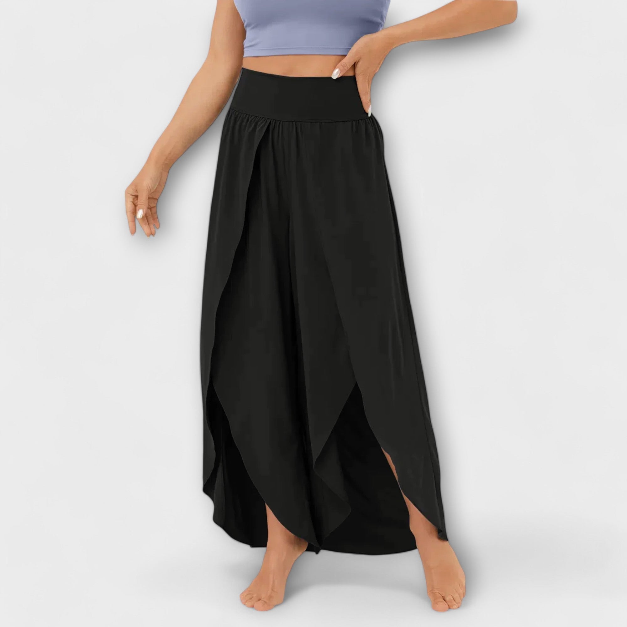 Beline – Damenhose mit elegantem, modernem Schnitt Schwarz