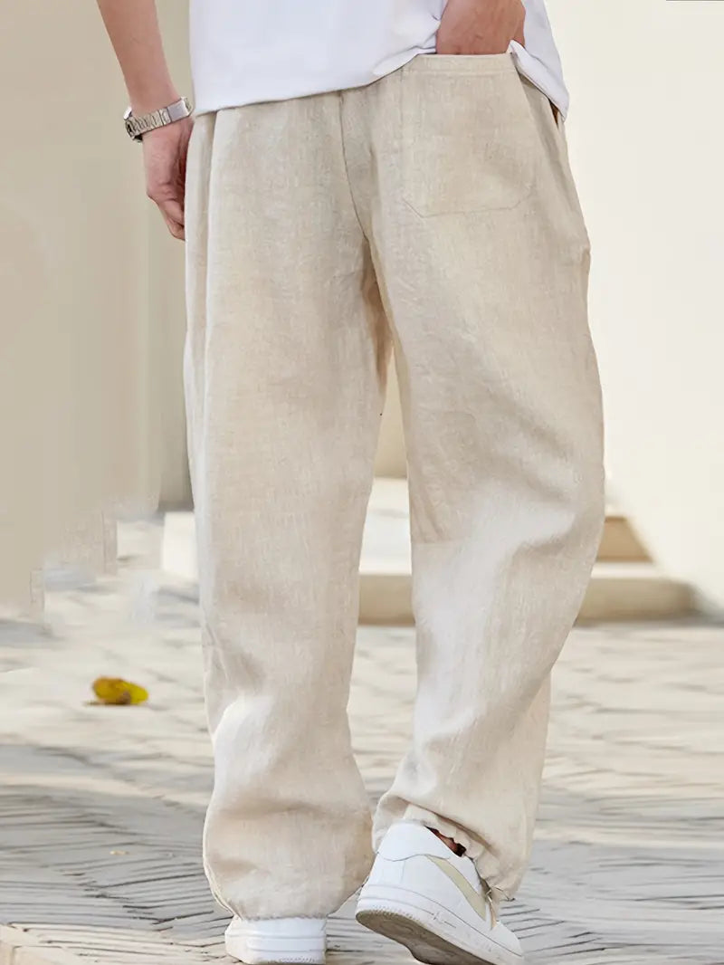 Benedikt – Leinenhose Herren Sommer Lässig Bequem Modisch 3