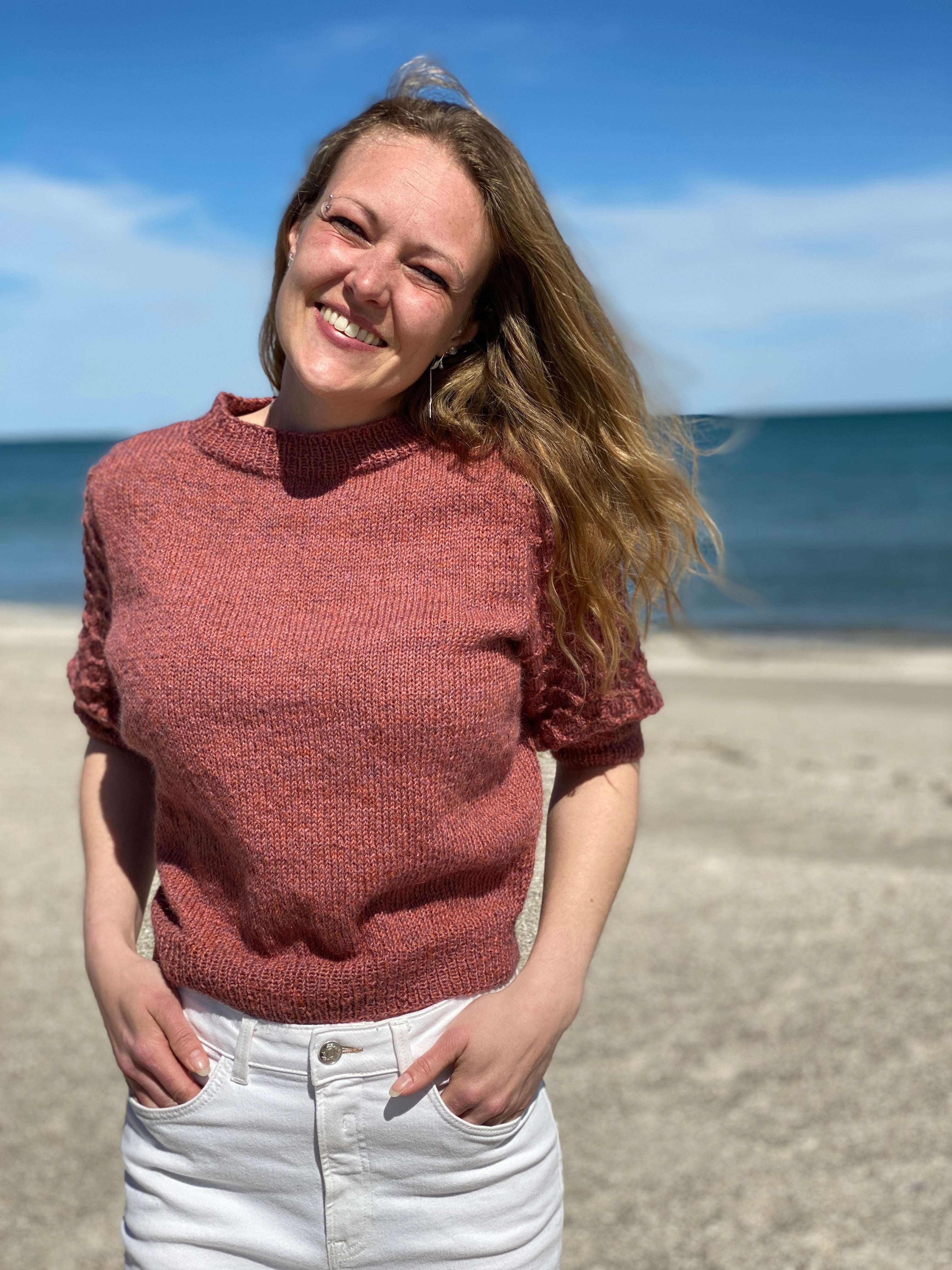 Berenice - bluse Opskrift 4