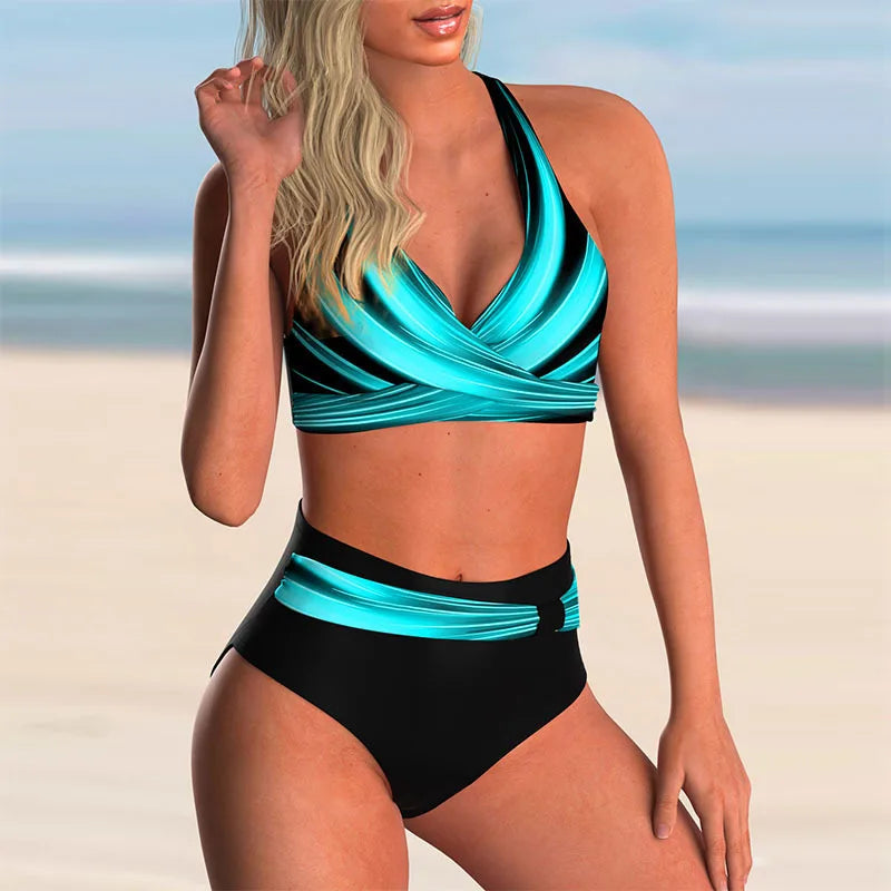 Berit - Damen-Bikini-Set Blau 2