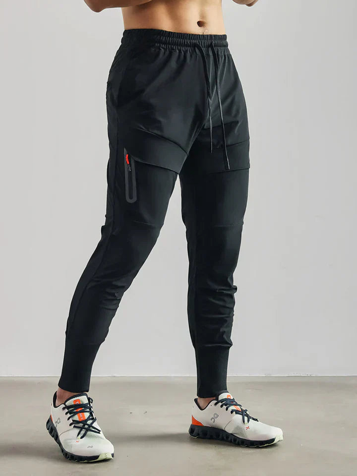 Bernhard - Herren Jogginghose mit moderner Passform Schwarz