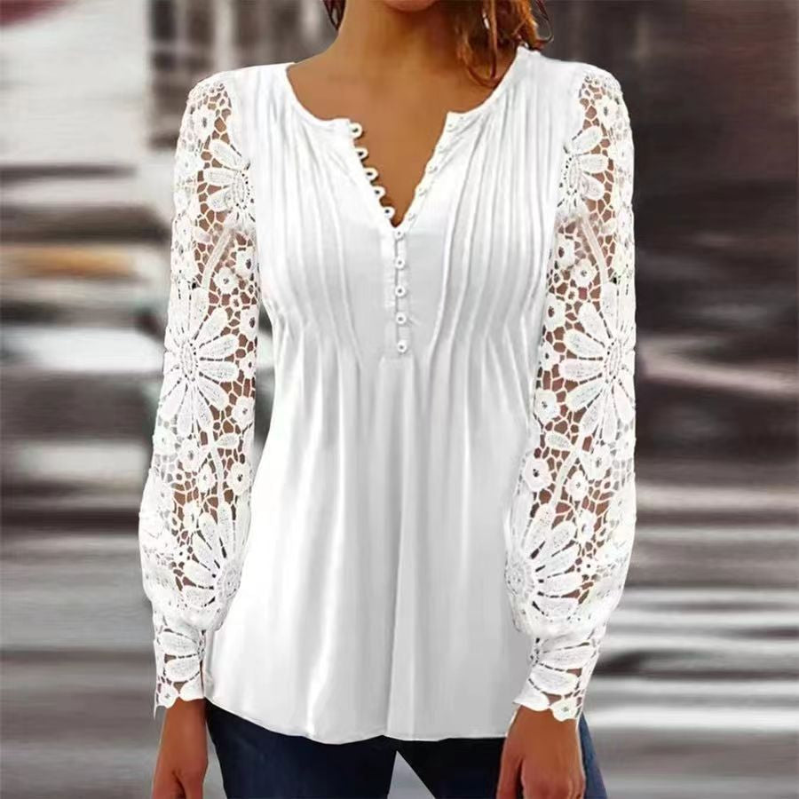 Bettina - Elegantes Oberteil für Damen weiB