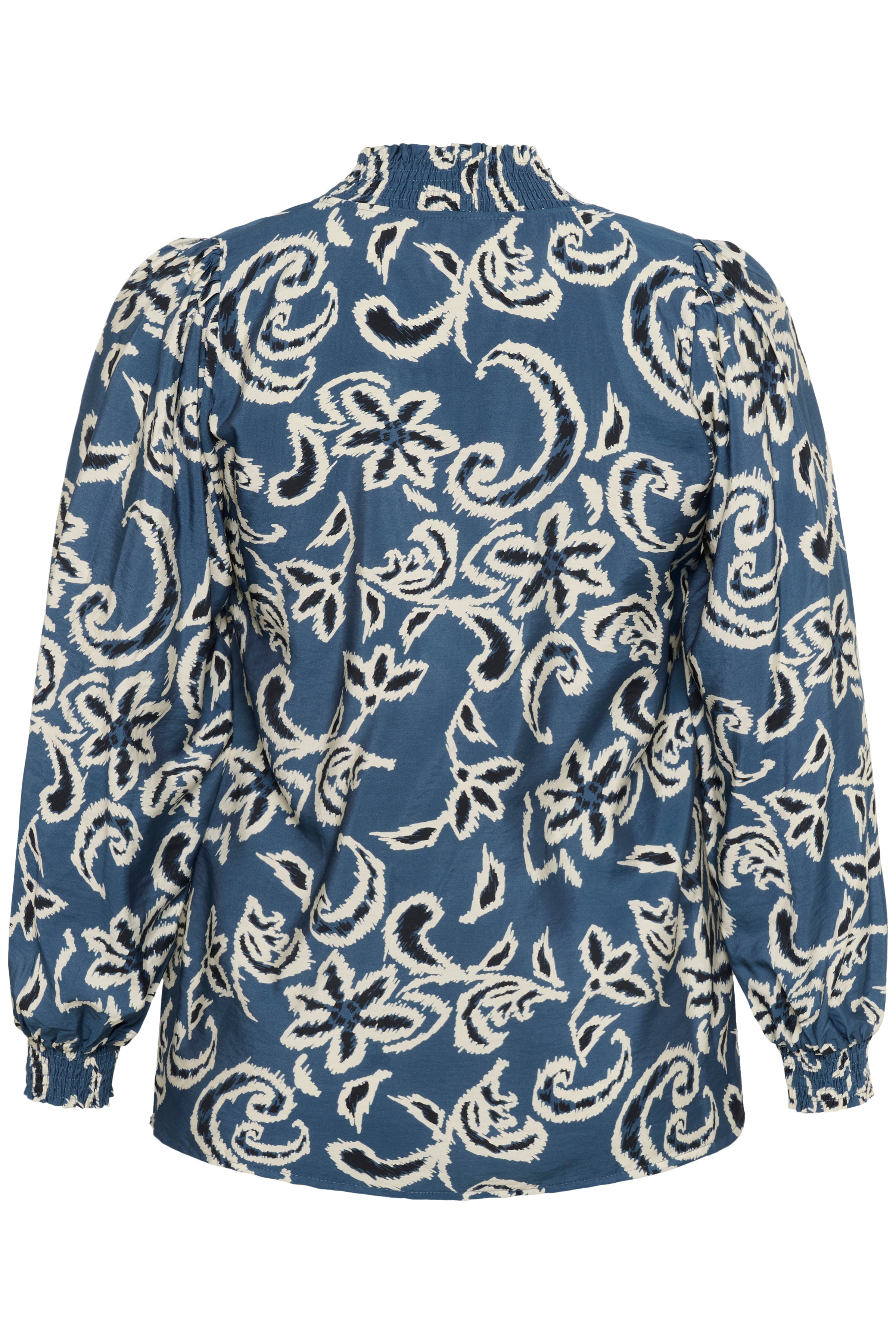 Borghild - Blau Bluse KCmahlia 6