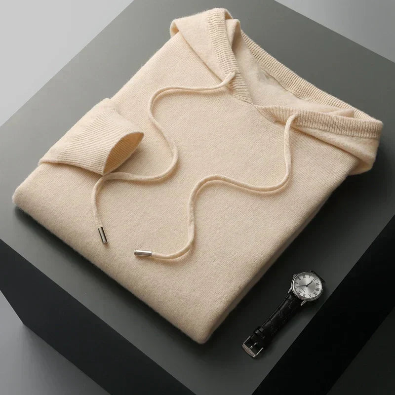 Philipp - Herren Klassischer Kapuzenpullover Bequem Stylisch