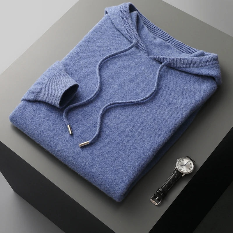 Philipp - Herren Klassischer Kapuzenpullover Bequem Stylisch