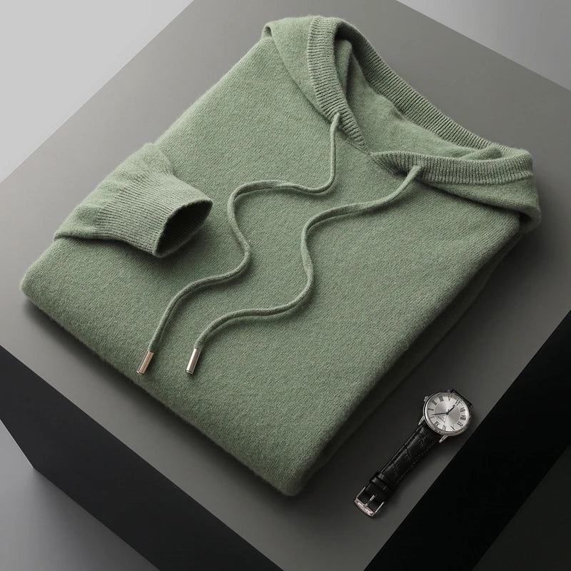 Philipp - Herren Klassischer Kapuzenpullover Bequem Stylisch