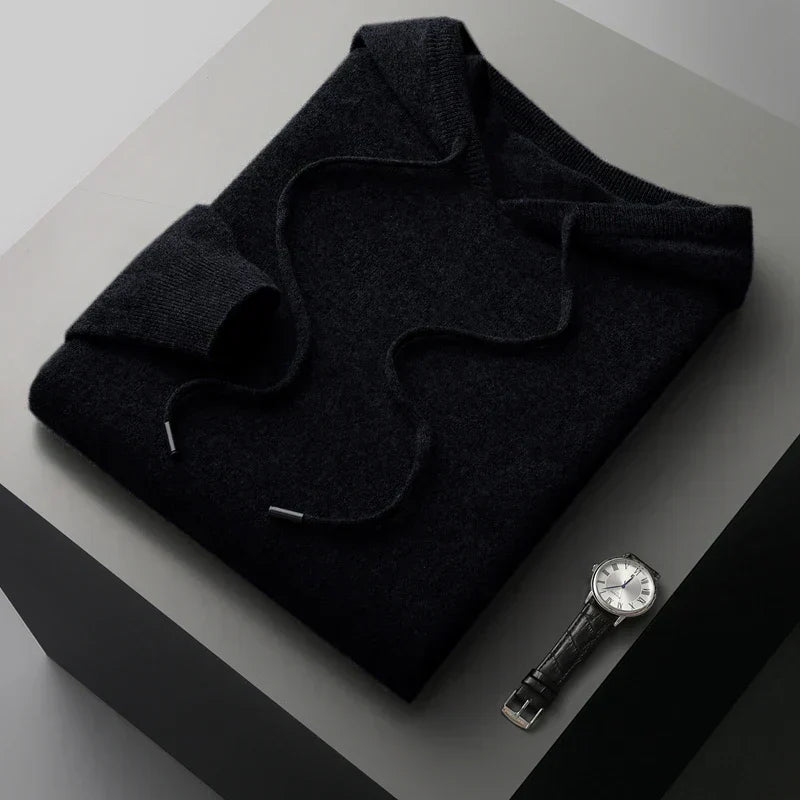 Philipp - Herren Klassischer Kapuzenpullover Bequem Stylisch